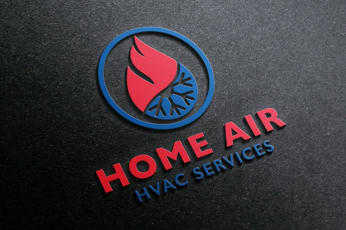 Logo Design - HVAC Logo | Air Conditioning Logo | Heating Logo| Heating Cooling