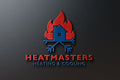 Logo Design - Heating and Air Conditioning Logo | HVAC Logo Design | Heating Cooling Logo Design