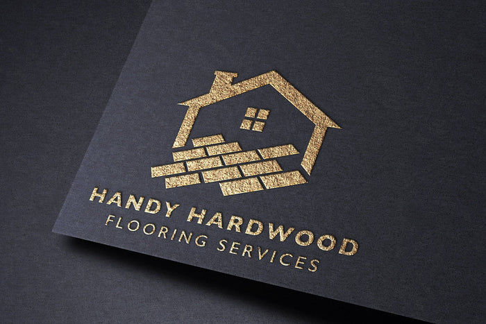 Logo Design - Home Remodeling Logo | Home Renovation Logo | Flooring Business Logo | Flooring Services