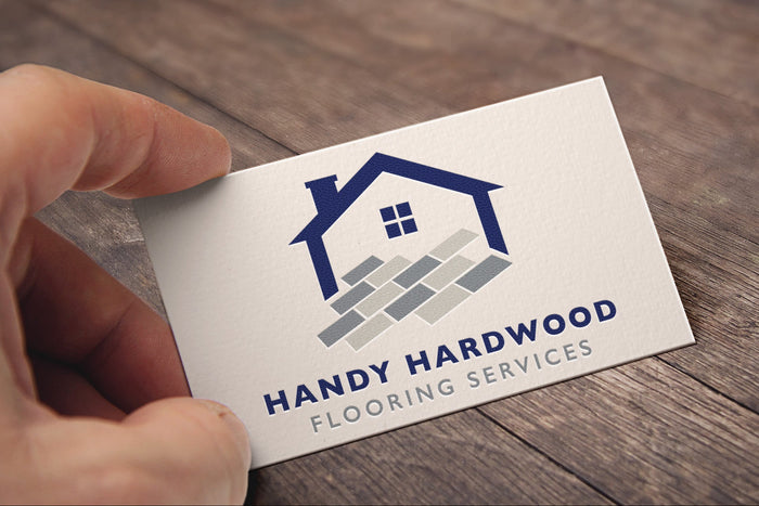 Logo Design - Home Remodeling Logo | Home Renovation Logo | Flooring Business Logo | Flooring Services
