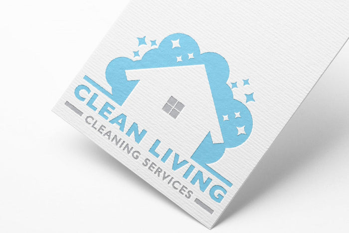 Logo Design - House Cleaning Design | Housekeeping Logo | Maid Services | Cleaning Business