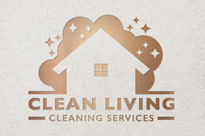 Logo Design - House Cleaning Design | Housekeeping Logo | Maid Services | Cleaning Business