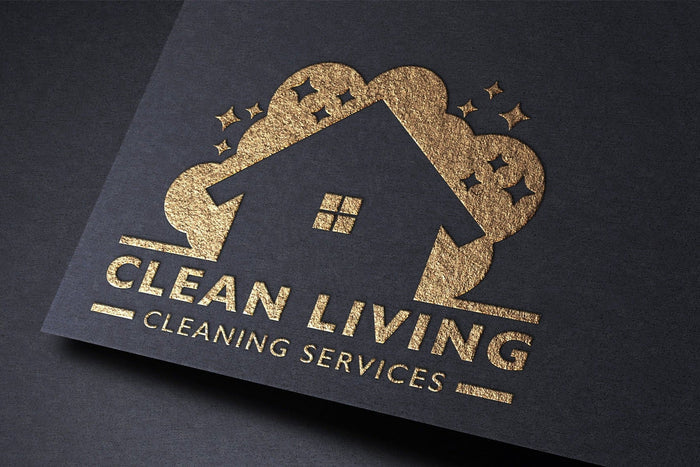 Logo Design - House Cleaning Design | Housekeeping Logo | Maid Services | Cleaning Business