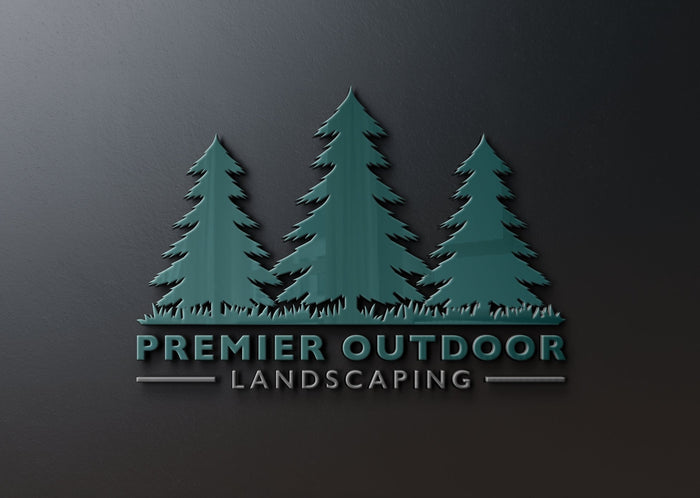 Logo Design - Landscaping Business | Lawn Care Company | Lawn Maintenance | Tree Service | Pine Tree