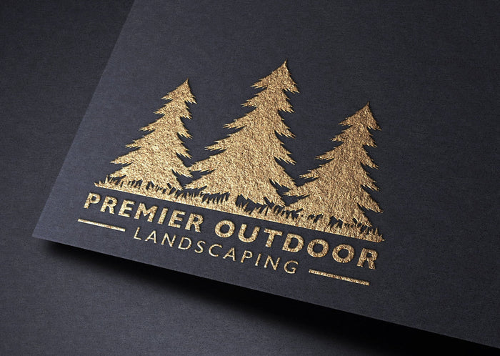Logo Design - Landscaping Business | Lawn Care Company | Lawn Maintenance | Tree Service | Pine Tree