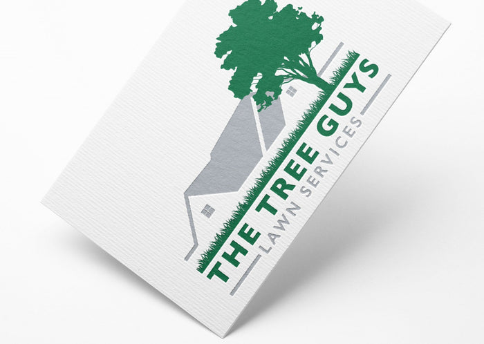 Logo Design - Landscaping Business | Lawn Care Company | Lawn Maintenance | Tree Service | Pine Tree
