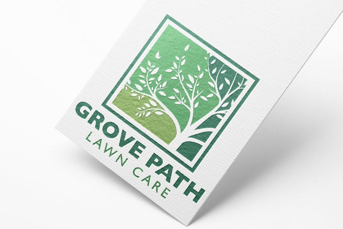 Landscaping Logo | Tree Service | Landscape Logo | Lawn Care Logo | Landscaper Logo | Professional Logo Design | Lawn Maintenance | Leaf Logo