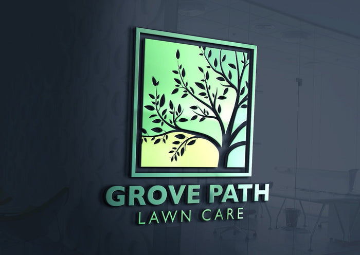 Landscaping Logo | Tree Service | Landscape Logo | Lawn Care Logo | Landscaper Logo | Professional Logo Design | Lawn Maintenance | Leaf Logo