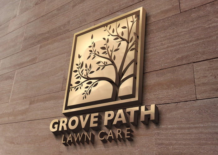 Landscaping Logo | Tree Service | Landscape Logo | Lawn Care Logo | Landscaper Logo | Professional Logo Design | Lawn Maintenance | Leaf Logo