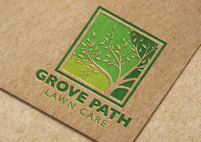 Landscaping Logo | Tree Service | Landscape Logo | Lawn Care Logo | Landscaper Logo | Professional Logo Design | Lawn Maintenance | Leaf Logo