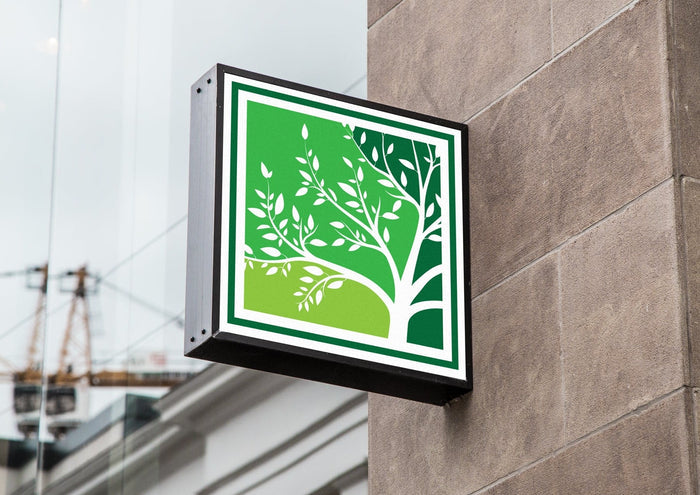 Landscaping Logo | Tree Service | Landscape Logo | Lawn Care Logo | Landscaper Logo | Professional Logo Design | Lawn Maintenance | Leaf Logo