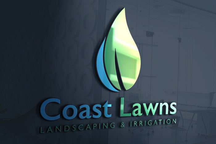 Lawn Care Logo Design | Logo Design | Landscaping Logo | Lawn Maintenance Logo | Leaf Design | Leaf Logo