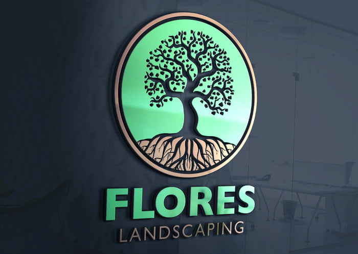 Landscaping Logo | Tree Service | Landscape Logo | Lawn Care Logo | Landscaper Logo | Professional Logo Design | Lawn Maintenance | Leaf Logo