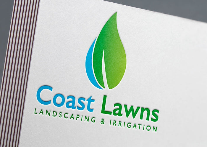 Lawn Care Logo Design | Logo Design | Landscaping Logo | Lawn Maintenance Logo | Leaf Design | Leaf Logo