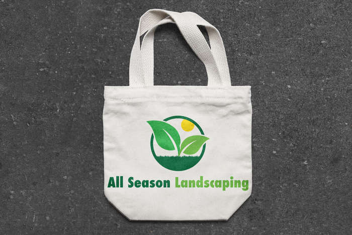 landscaping lawn care business company logo design