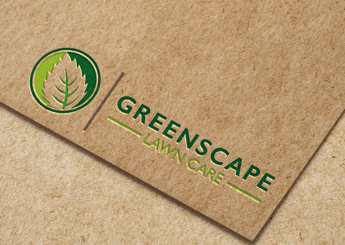 Landscape Logo | Landscaping Logo | Lawn Care Logo | Landscaper Logo | Professional Logo Design | Lawn Maintenance | Leaf Logo