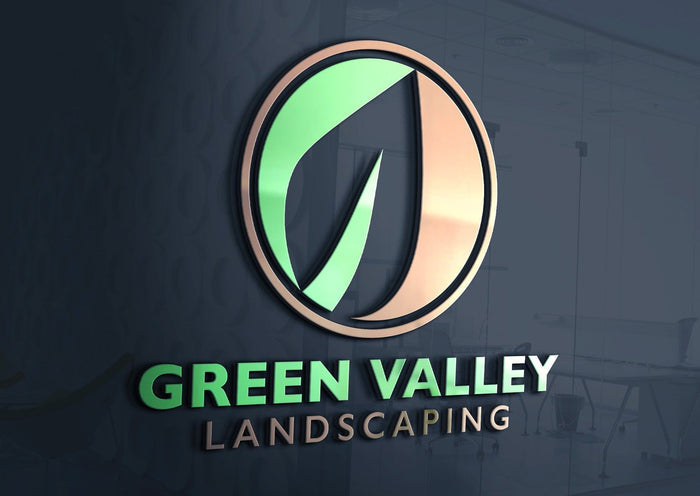 Landscaping Business Logo | Landscape Logo | Lawn Care Logo | Landscaper Logo | Professional Logo Design | Lawn Maintenance | Leaf Logo