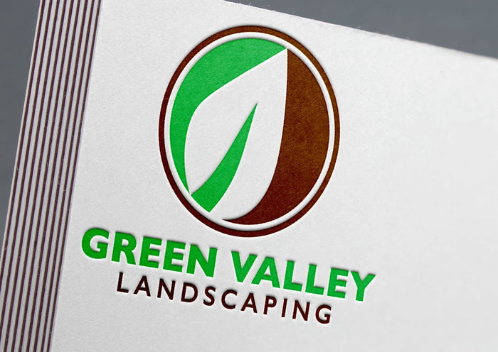 Landscaping Business Logo | Landscape Logo | Lawn Care Logo | Landscaper Logo | Professional Logo Design | Lawn Maintenance | Leaf Logo