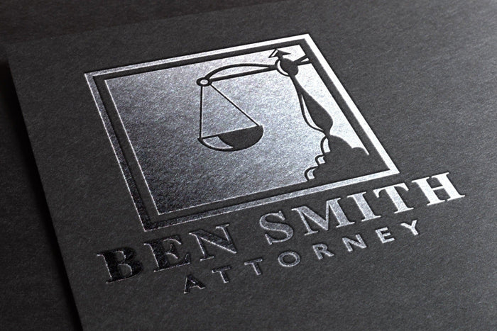 Logo Design lawyer law office attorney at law branding design