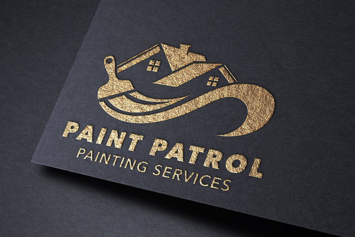 Logo Design - Painting Business Logo Design | Painting Services Logo | Handyman Logo Design