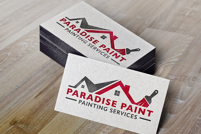Logo Design - Painting Business Logo | Painting Company Logo | Paint Brush Design | Remodeling Logo
