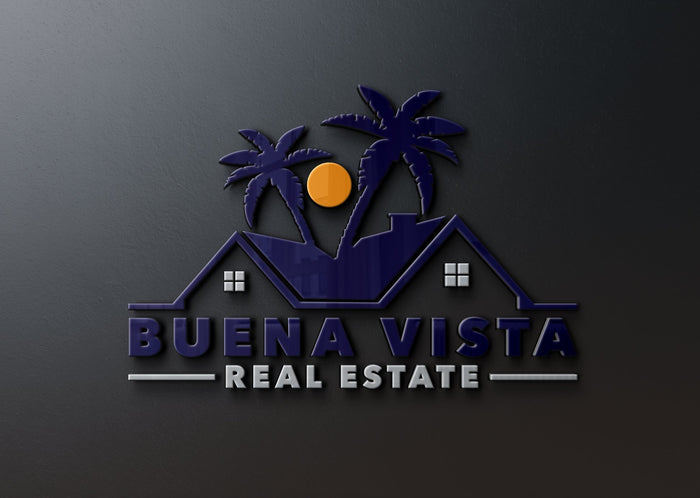 Realtor Logo Design | Real Estate Logo | Palm Tree Design | Realty Logo Design | House Design | Beach Logo | Real Estate Business | Home Logo Design