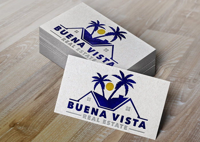Realtor Logo Design | Real Estate Logo | Palm Tree Design | Realty Logo Design | House Design | Beach Logo | Real Estate Business | Home Logo Design