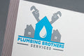 Logo Design - Plumber Logo | Plumbing Services | Home Repair Design | Plumbing Company