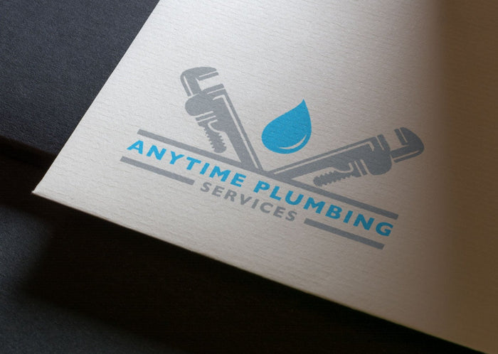 Logo Design - Plumbing Company | Plumber Logo | Plumbing Services Logo | Wrench Logo