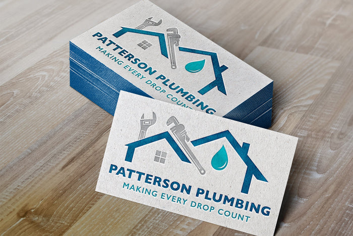 Logo Design - Plumbing Business Logo | Plumbing Services Logo | Plumber Logo | Handyman Services
