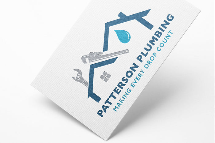 Logo Design - Plumbing Business Logo | Plumbing Services Logo | Plumber Logo | Handyman Services