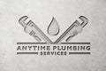 Logo Design - Plumbing Company | Plumber Logo | Plumbing Services Logo | Wrench Logo