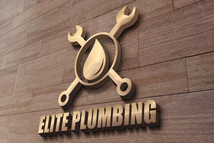 Logo Design - Plumbing Services Logo | Plumber Logo | Wrench | Plumbing Business Logo