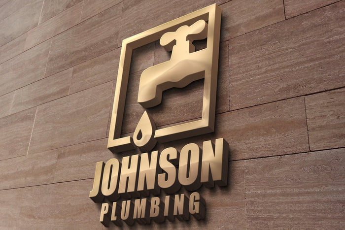 Plumbing Company Logo | Plumbing Business | Plumber | Professional Plumber | Plumbing Services | Water Drop | Faucet | Logo Design