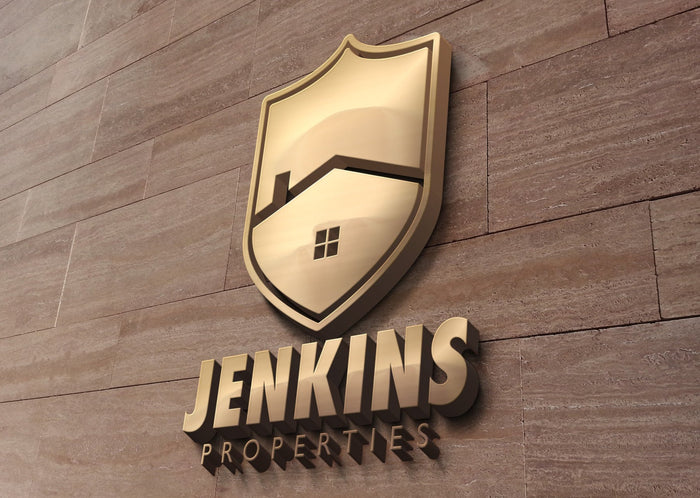 Logo Design - Property Management | Real Estate Company | Realtor Branding | Home | House Design