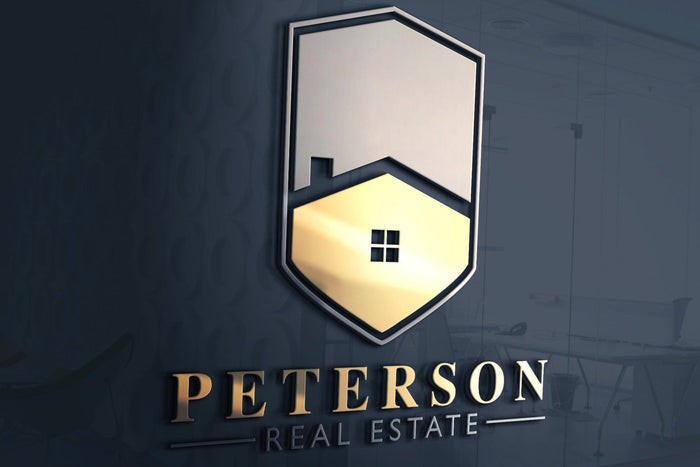 Construction Logo | Real Estate Logo | Logo Design | Real Estate Business | Construction Company | Roofing Logo | Roofers | Real Estate Agent