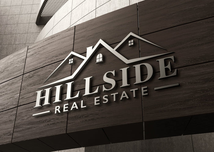 Construction Logo | Real Estate Logo | Logo Design | Real Estate Business | Construction Company | Roofing Logo | Roofers | Real Estate Agent