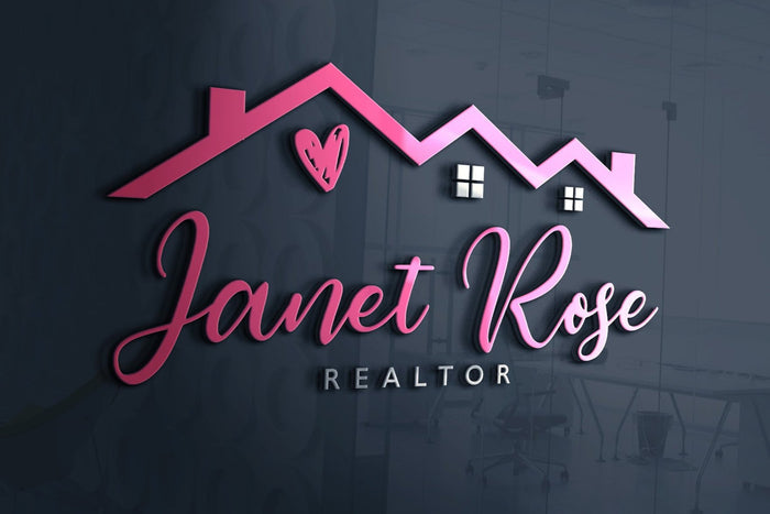 Logo Design - Real Estate Logo | Realtor Design | Realty Logo | House Design | Home Decor