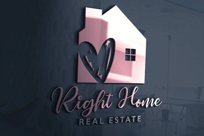 Logo Design - Real Estate Logo | Realty Logo | House Design | Home Decor Logo | Realtor Design