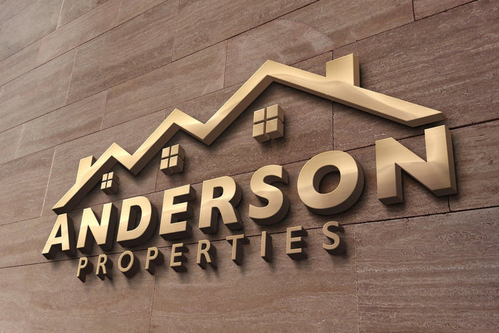 Real Estate Logo Design Realtor Logo Property Maintenance Construction Design Roofing Business