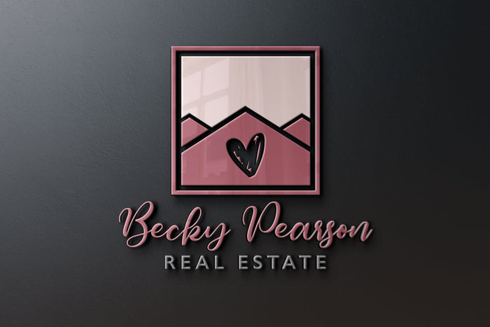 Logo Design - Realtor Logo Design | Real Estate Logo Design | House Logo | Heart Design