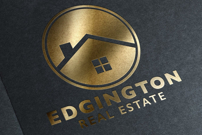 Construction Logo | Real Estate Logo | Logo Design | Real Estate Business | Construction Company | Roofing Logo | Roofers | Real Estate Agent