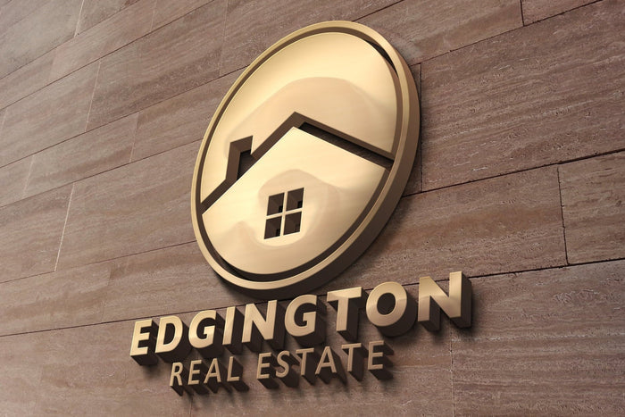 Construction Logo | Real Estate Logo | Logo Design | Real Estate Business | Construction Company | Roofing Logo | Roofers | Real Estate Agent