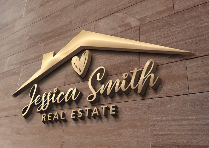 Logo Design - Realtor | Property Management | Real Estate Company | House Design | Home