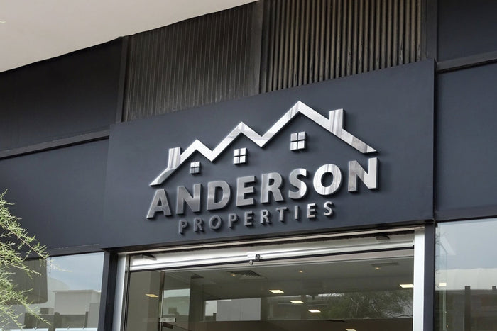 Real Estate Logo Design Realtor Logo Property Maintenance Construction Design Roofing Business