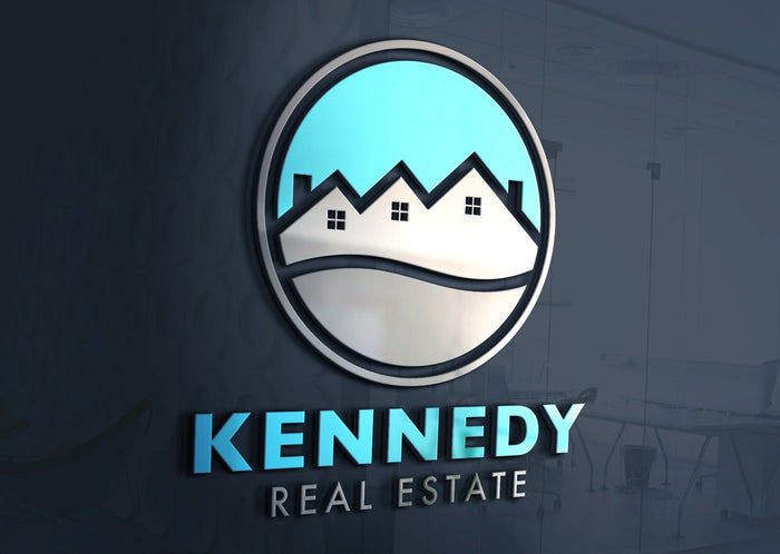 Construction Logo | Real Estate Logo | Logo Design | Real Estate Business | Construction Company | Roofing Logo | Roofers | Real Estate Agent