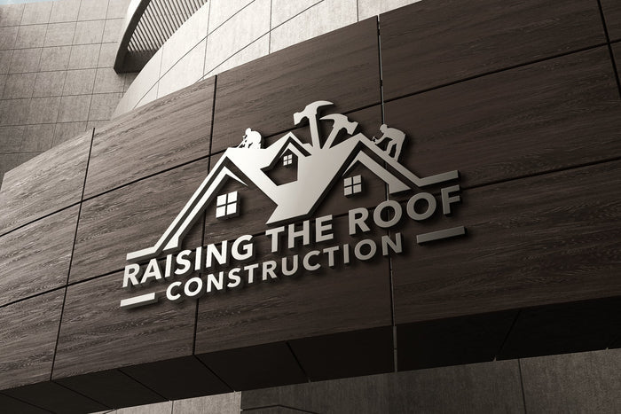Logo Design - Roofing Business Logo | Construction Logo Design | Roofer Logo | Home Repair Business Logo Design