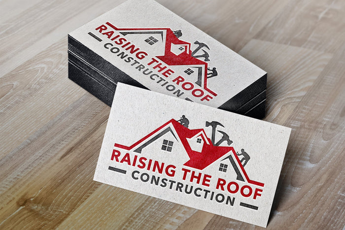 Logo Design - Roofing Business Logo | Construction Logo Design | Roofer Logo | Home Repair Business Logo Design