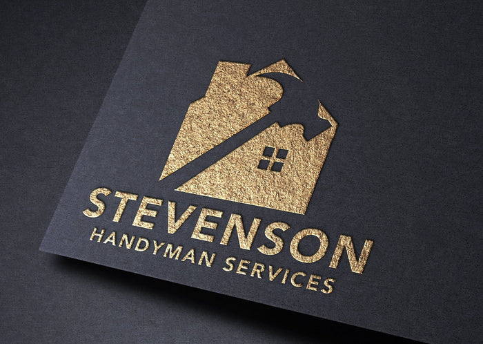 Logo Design - Construction Company | Roofing Business | Hammer Design | Roof | House Design