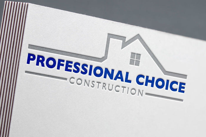 Logo Design - Construction Logo | Roofing Business Logo | Real Estate Business | House Design